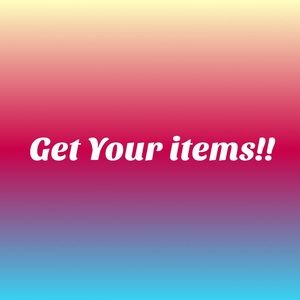 Hurry, go get your items before they’re out!